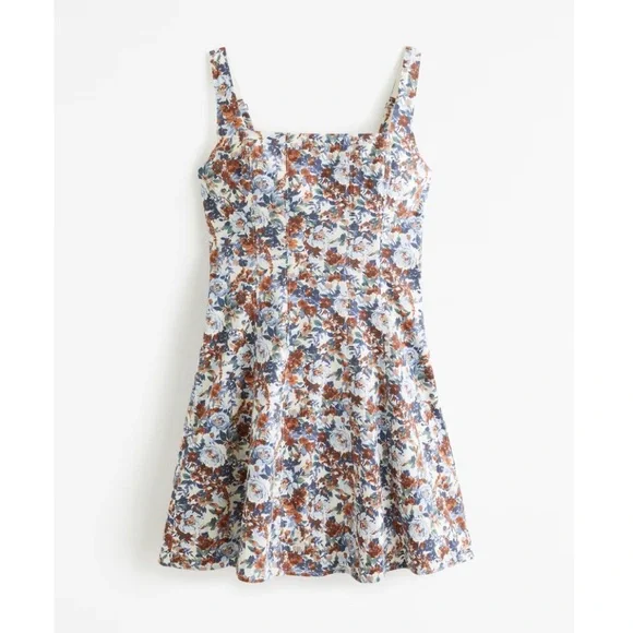 navy blue dress for baby girl Buy Women's Dresses Abercrombie & Fitch Midi A-Line Online main image 1
